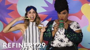 'Baby Food Challenge With Patrick Starrr | YouTube Challenges | Refinery29'