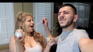 'NASTY BABY FOOD CHALLENGE! (Loser has to...)'