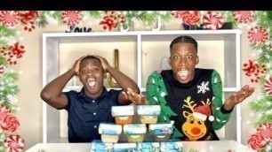 'BABY FOOD CHALLENGE || VLOGMAS DAY 2'