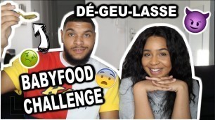 'NOTRE BÉBÉ VA KIFFER ! | BABY FOOD CHALLENGE  