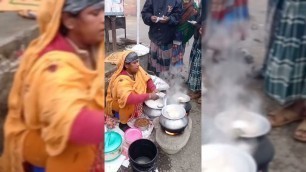 'Steamed pita (ভাপা পিঠা) | Joypurhat, Sador | Street Food | Bangladeshi Food Reviewer'