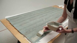 'How To Make Your Own Weathered Wood Surface Background'