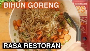 'RESEP CARA MEMBUAT BIHUN GORENG YANG ENAK LEMBUT DENGAN MUDAH | SEKALI COBA LANGSUNG KETAGIAN'