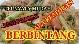 'Ternyata Mudah Sekali ‼️Resep Bihun Goreng Ala Restoran Berbintang ‼️Simpel Dan Praktis'