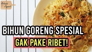 'Resep Bihun Goreng Spesial Ala Restoran'