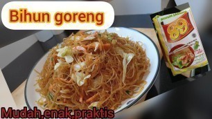 'Bihun goreng enak,lembut dan mudah #bihungoreng #resep #caramemasak'