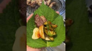 'Tho Pea food reviewer trải nghiệm tại nhà hàng Hàn quốc Gogizip BBQ'