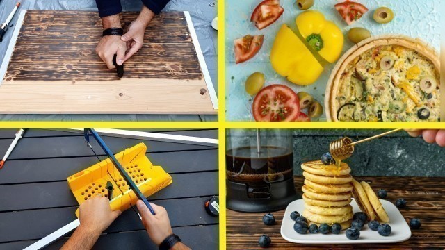 'How to make CHEAP diy food photography backdrops كيفية صناعة خلفية رخيصة لتصوير الفوتوغرافي'