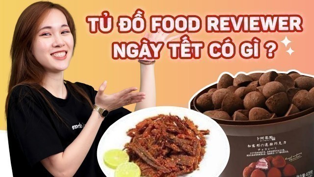 'Tủ Đồ Nhà Food Reviewer Ngày Tết Có Gì ?  | NgoaFood | #Shorts'