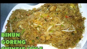 'BIHUN GORENG CHINESE STYLE | #BIHUNGORENG #meehoon #CHINESESTYLE #WOKSTYLE #sedap #wok #chef'