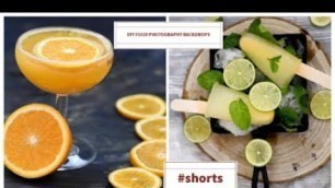 'DIY FOOD PHOTOGRAPHY BACKDROPS #SHORTS #YOUTUBESHORTS'