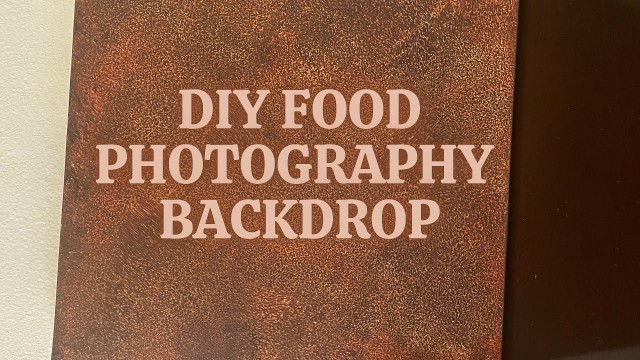 'Easy DIY | Backdrop | Food Photography DIY basics for Bloggers #shorts #youtubeshorts #viralhacks'