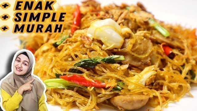 'RESEP BIHUN GORENG YANG ENAK // MASAKAN ENAK .'