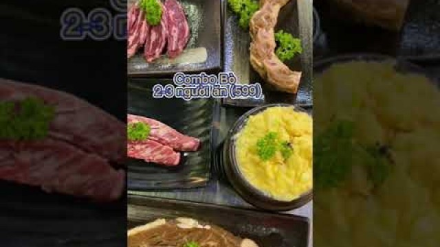 'Son-kha-re food reviewer - Quán thịt nướng Gogizip BBQ'