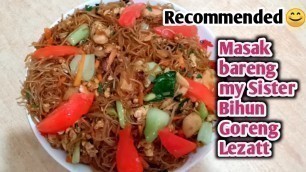 'Resep : Bihun Goreng Seafood Spesial ala Chinesefood#BihungorengLezat#'