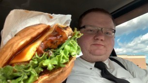 'Chic Fil A Smokehouse BBQ BACON Sandwich Review'