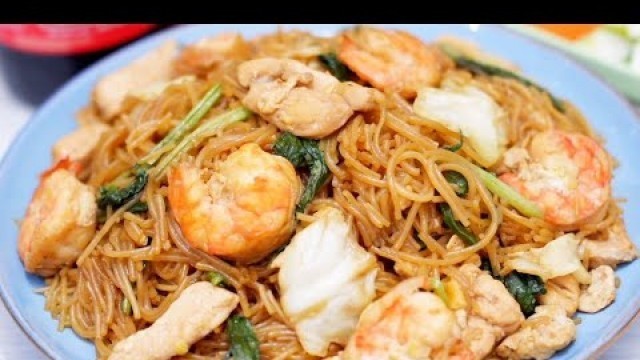 'ONE MINUTES RECIPES - RESEP / CARA MEMBUAT BIHUN GORENG DARI BUKU RESEP CHINESE RESTAURANT AT HOME'