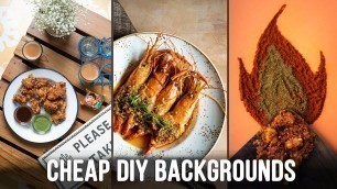 'DIY Food Photography Background (Easy & Cheap)'