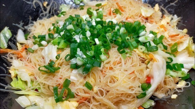 'CHINESE STYLE bihun goreng sederhana || Resep bihun goreng'