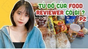 'TỦ ĐỒ Của Food Reviewer CÓ GÌ? - Phần 2 | Mỏ Khoét Hà Nội | #Shorts'