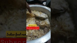 'দম বিরিয়ানি | Dum Biriyani | Indian food reviewer | I\'m a biriyani lover ! #mukhbang #ifr #short'