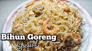 'cara memasak bihun goreng pakai telur yang enak'