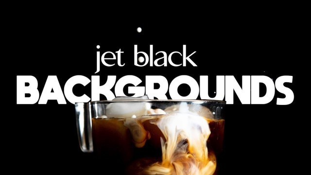 'Jet black backgrounds for food photography #shorts'