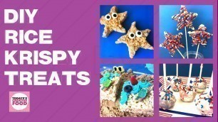 'EASY Summer Rice Krispy Treats - Today\'s Creative Food'