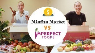 'Misfits Market vs Imperfect Foods How To Order Online and Unboxing  Which One Is For You? | Vlogmas'