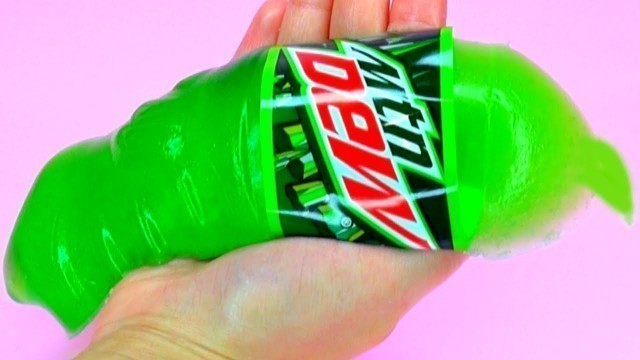 'DIY Giant Gummy Mountain Dew Bottle - How To Make Giant Gummy Mountain Dew Bottle At Home (Recipe)'