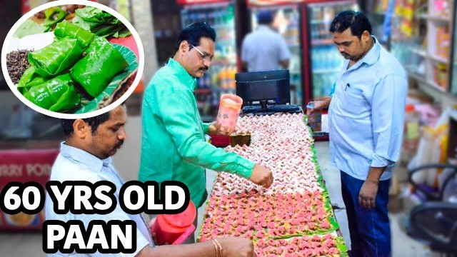 'Amazing Sweet paan with Mixture of 35 Ingredients || Indian Street Food'