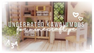 'Underrated Kawaii Mods For Minecraft PE! ☁️