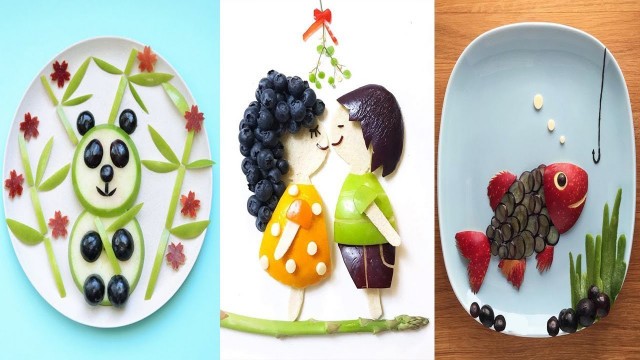 '17 Tricks With Fruits And Veggies - Creative Food Art Ideas'