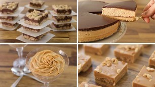 '4 Easy No-Bake Peanut Butter Dessert Recipes'