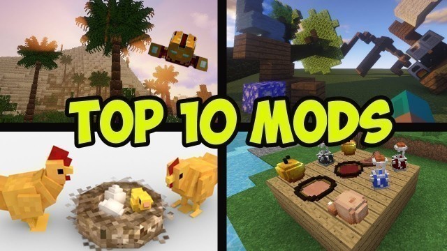 'Top 10 Minecraft Mods 1.12.2 - BEST MODS 1.12.2 about REALISM'