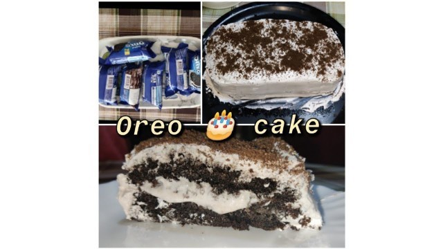 'oreo cake || no oven, no egg || simple recipe by yummy food'