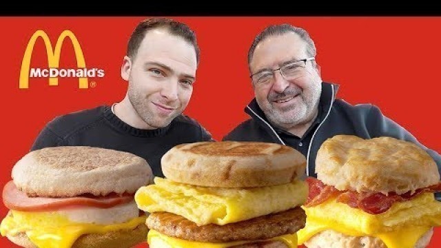 'ENTIRE McDonald\'s BREAKFAST MENU - American Fast Food Review | Orlando, Florida'