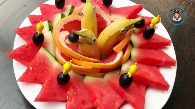 '1 HOUR Super Salad Decoration Ideas   Creative Food Art Ideas'