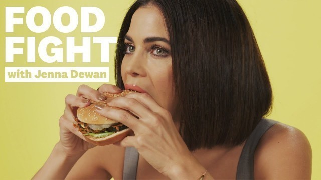 'Jenna Dewan Reviews Vegan Fast Food | Food Fight | Women\'s Health'