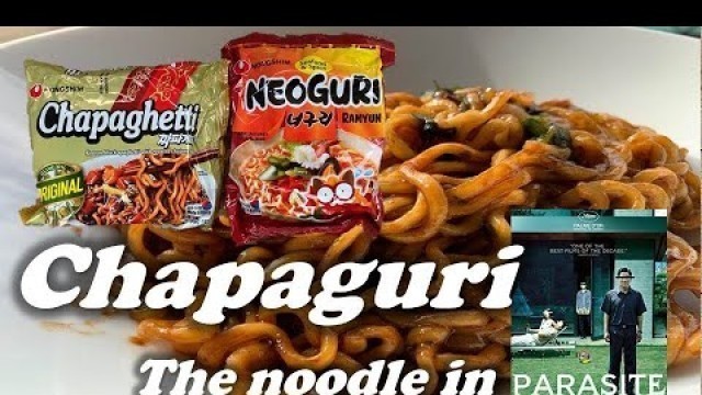 'Nongshim Chapaguri(Ramdon) in Parasite'