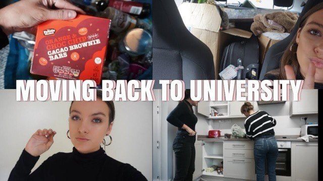 'MOVING BACK TO UNI PT. 2 | VEGGIE FOOD HAUL + NEW HOUSE | ames banks'