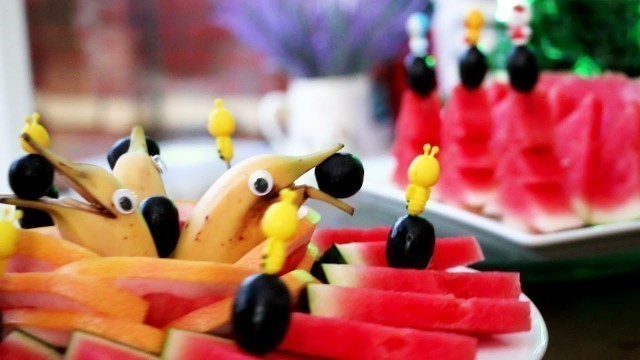 'Creative Food Art Ideas | Fun Food For Kids | #FruitCarving'