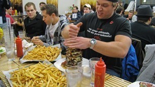 'Eagle\'s Deli Burger Challenge - (12lbs of Food, 15,000+ Calories) | Furious Pete Eating Challenge'