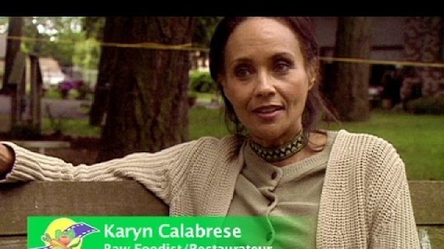 'Living Food Films exclusive interview with Karyn Calabrese'