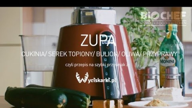 'Szybki przepis na zupę z BioChef Living Food Blender'