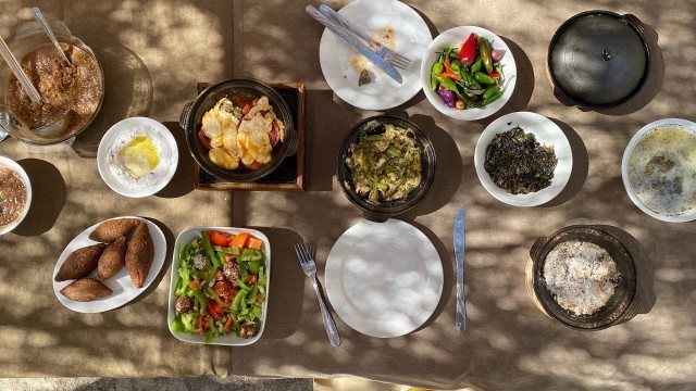 'Al Zaytouni Restaurant, Wadi Qannoubine: Old & Traditional Lebanese Village Food (Cooking & Tasting)'