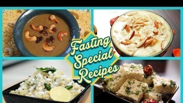 'Fasting Special Recipes | Quick And Easy Fasting Recipes | Rajshri Food'