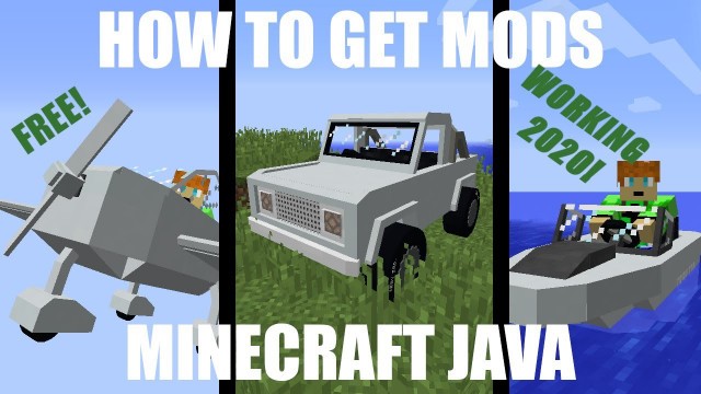 'How To Get MODS In MINECRAFT JAVA EDITION (All Versions) (✓Working 2021✓)'