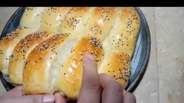 'easy soft and milkii bun recipe.Home made bun./creative food'