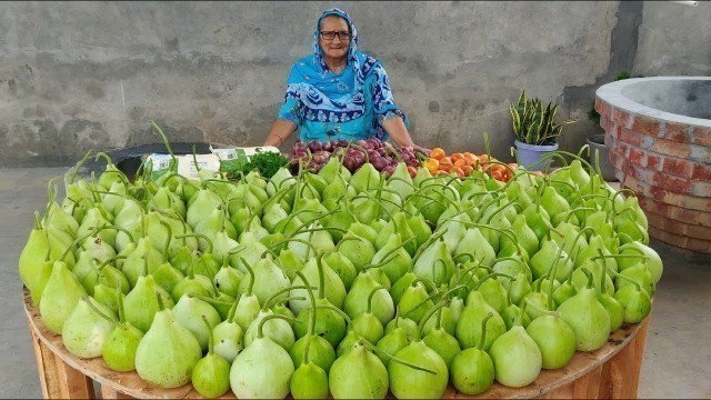 'KOFTA RECIPE BY MY GRANNY | LAUKI KOFTA RECIPE | KOFTA CURRY | VILLAGE FOOD | VEG RECIPES'